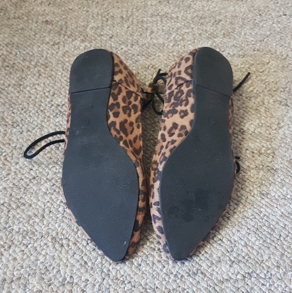 Lace Up Ballet Flats - Picture 4 of 5